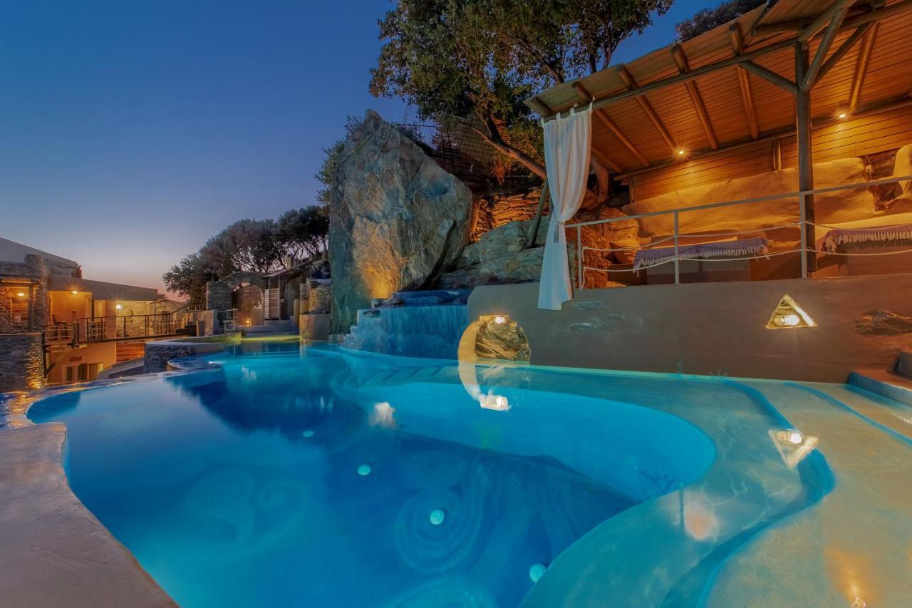 Aparthotel Aegean Castle Andros - Adults Only Agia Eleousa Zewnętrze zdjęcie