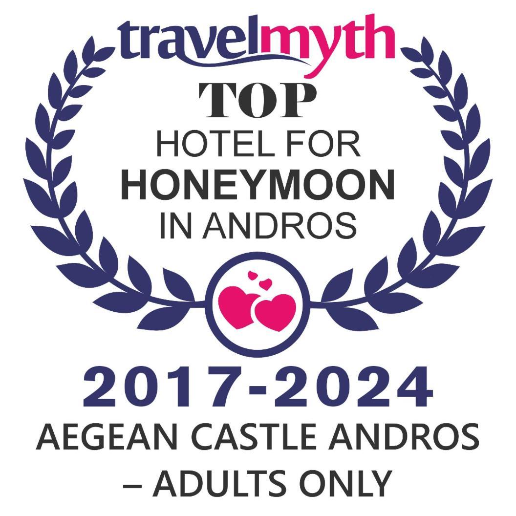 Aparthotel Aegean Castle Andros - Adults Only Agia Eleousa Zewnętrze zdjęcie