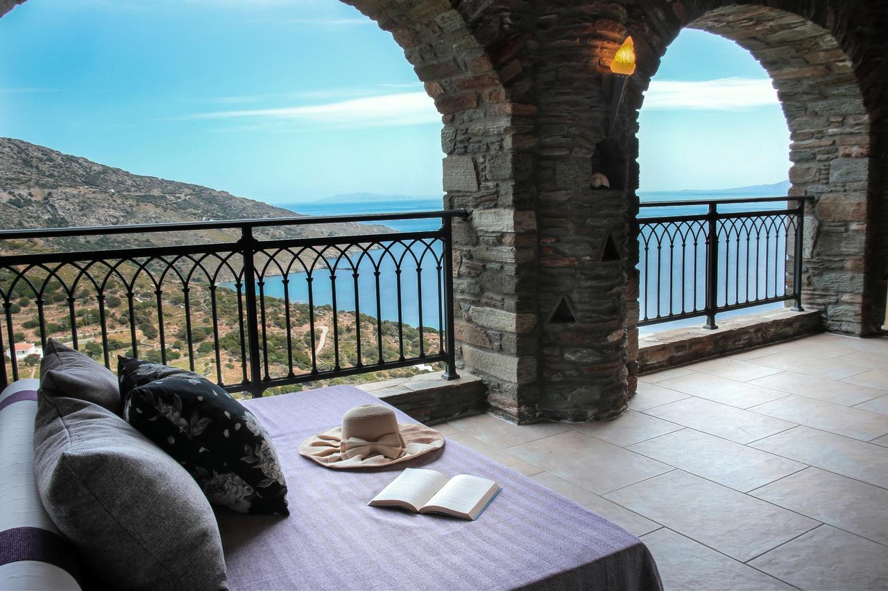 Aparthotel Aegean Castle Andros - Adults Only Agia Eleousa Zewnętrze zdjęcie