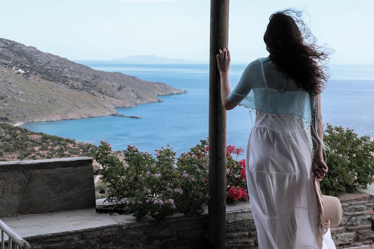 Aparthotel Aegean Castle Andros - Adults Only Agia Eleousa Zewnętrze zdjęcie